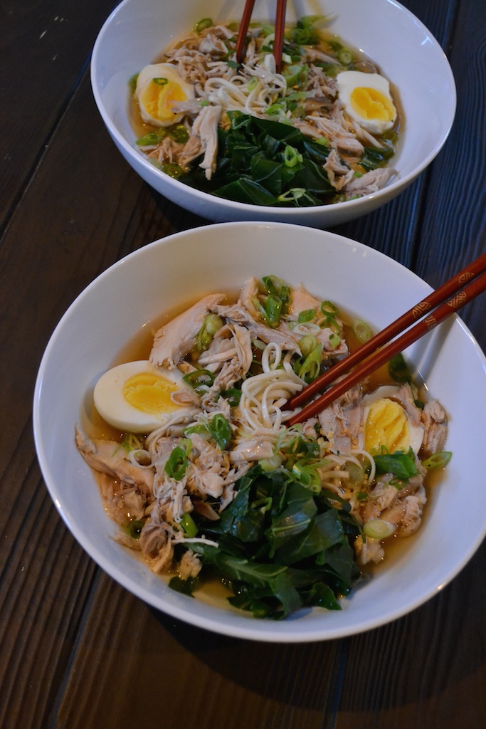 Chicken Challenge Meal #4: Udon Noodle Bowl with Chicken 