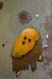 Orange Peel with Cloves